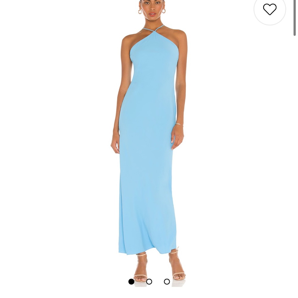 Amanda Uprichard X Revolve Riesling Dress in Pacific size XL l